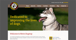 Desktop Screenshot of metrodogstop.com